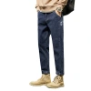 Spring 2023 new stretch loose straight-leg jeans for men, summer thin, casual and versatile Harlen pants Item Picture